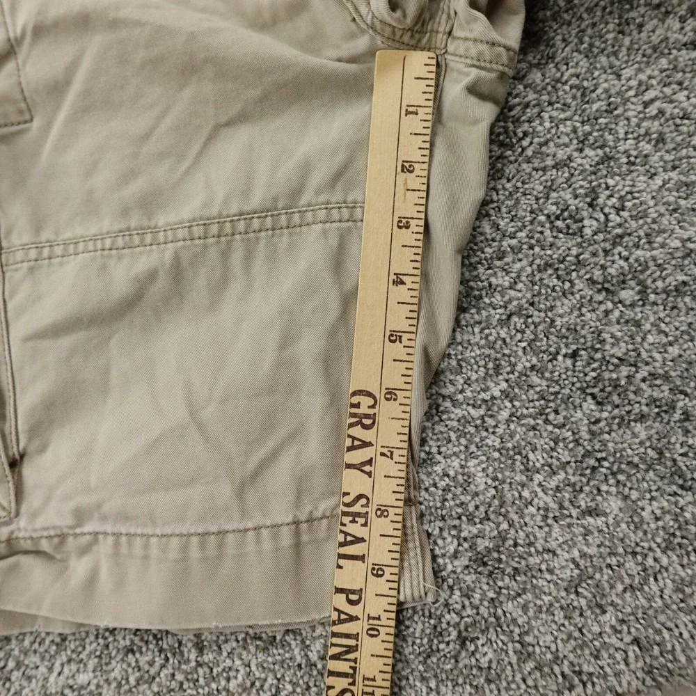 VTG Ralph Lauren Polo Shorts Mens 33 Beige Cargo Utility Hiking Military Outdoor